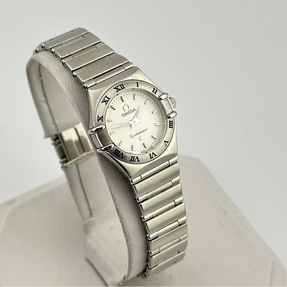 Omega Constellation 22mm Stainless Steel & 18K Gold Ladies Cocktail Watch - Picture 3 of 8